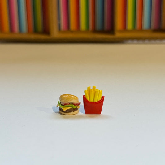 Hamburguesa con papas