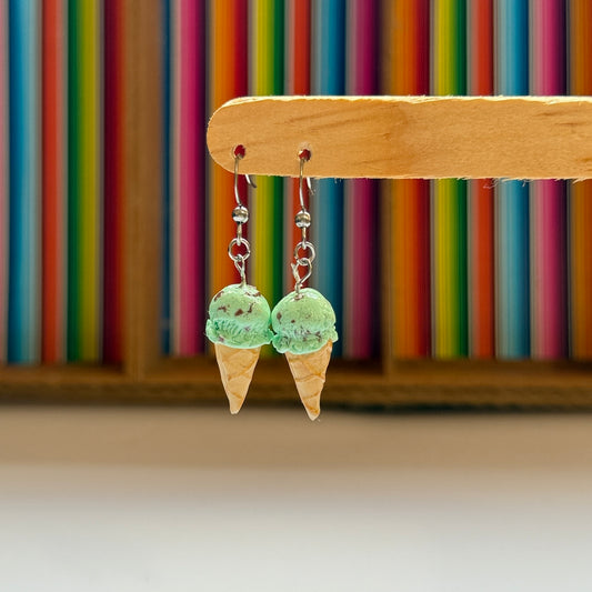 Helado de menta